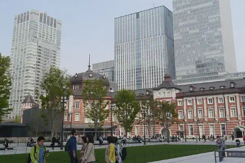 Marunouchi &amp; Tokyo Central Station, Tokyo/Tokyo Prefecture, Japan