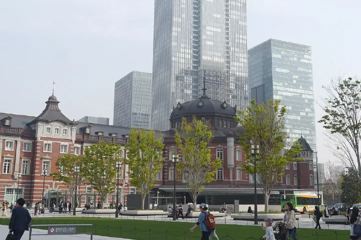 Marunouchi and Tokyo Station, Tokyo.
