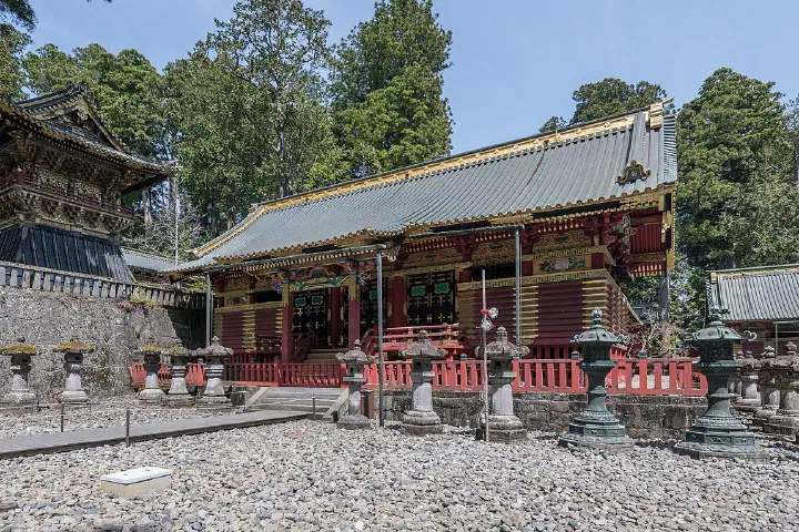 Kamijinko at Tōshō-gū, Nikko, seen from the southwest.
