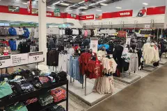 Inside The Warehouse store in Paraparaumu, New Zealand.