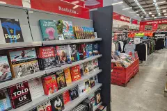 Inside The Warehouse store in Paraparaumu, New Zealand.