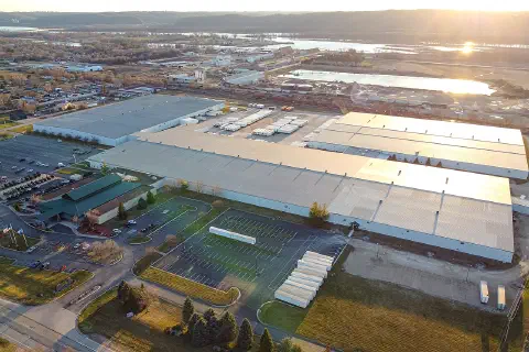 A Cabela's distribution center in Prairie du Chien.