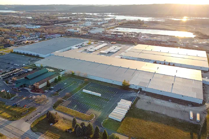 A Cabela's distribution center in Prairie du Chien.