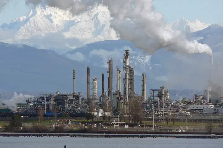 The Anacortes refinery, Washington state.