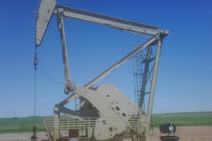 A working oil well.