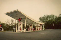 "Since it was built in the late 1960s, the soaring canopy of the Canadian Tire gas bar at Southdown and Bromsgrove Rds. has been a landmark of the