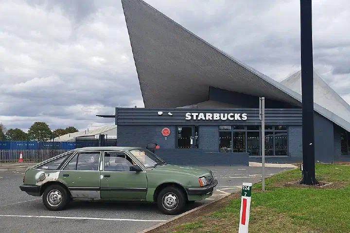 A Starbucks at Markham Moor, 2026.