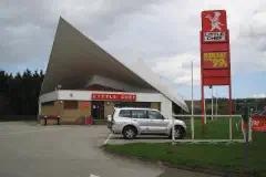 Little Chef cafe, Markham Moor - now disused