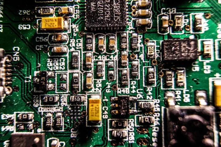 A circuit board.