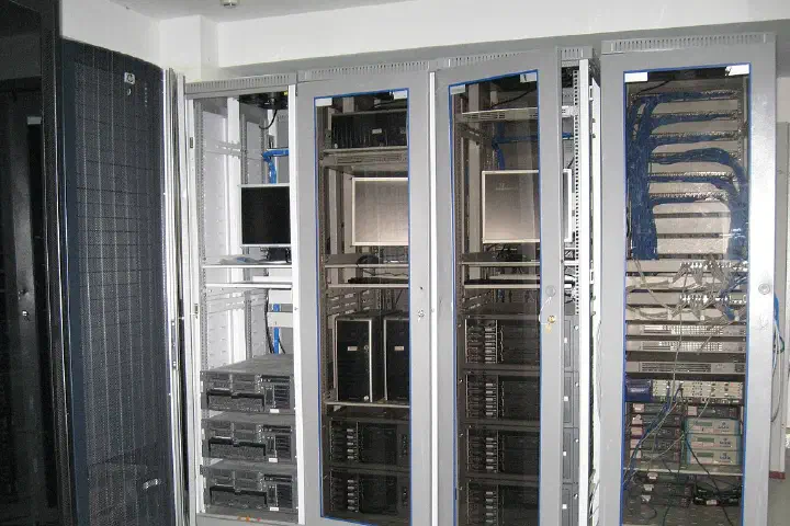 Indian Railway 139 Server Room