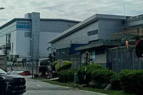 The main production facility of onsemi, formerly ON Semiconductor, in Senawang, Negeri Sembilan.