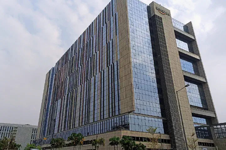 Amazon's campus in Hyderabad.
