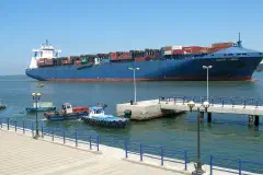 Container ship Conti Singa, Suez Canal