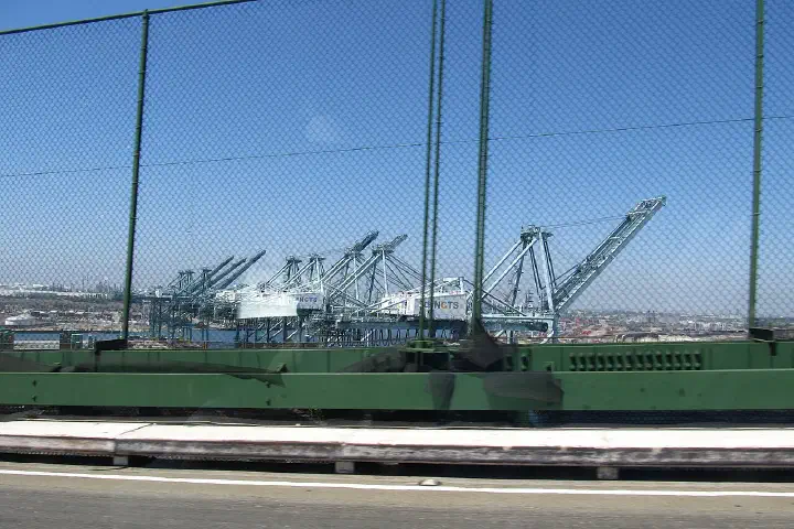 The Port of Los Angeles, also called Los Angeles Harbor and WORLDPORT L.A.