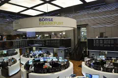 The Frankfurt Stock Exchange.