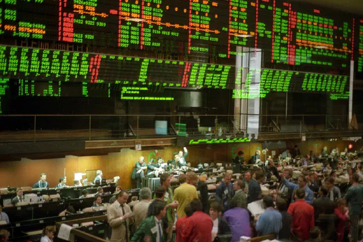 The Chicago Board of Trade.