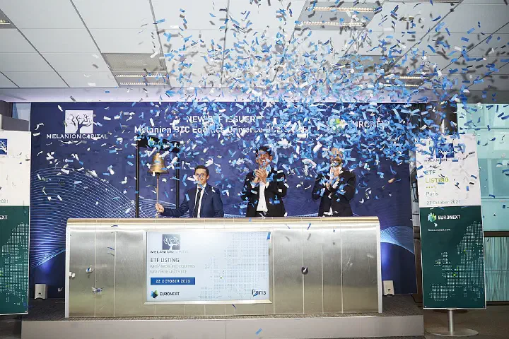 Listing of the Melanion Bitcoin Equities UCITS ETF on Euronext Paris.