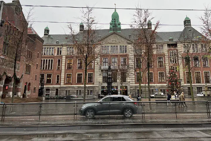 The Euronext Amsterdam building.