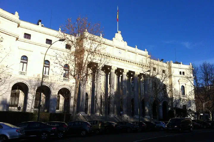 The Madrid Stock Exchange.