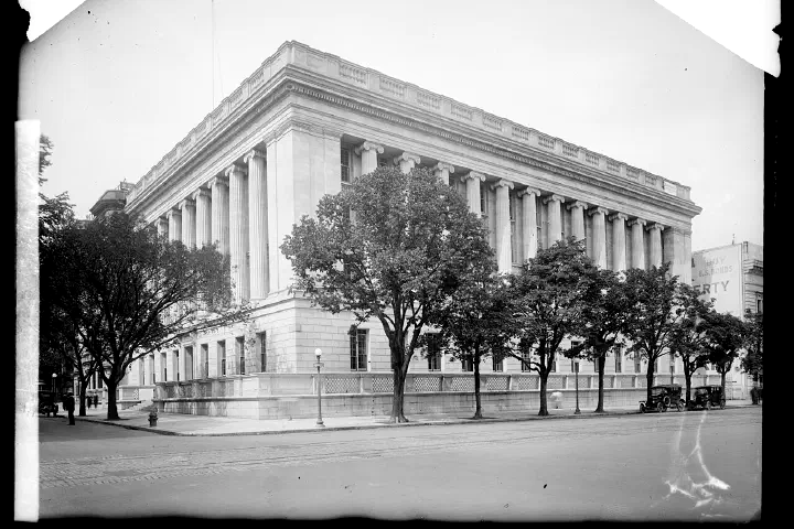 The Treasury Annex on Pennsylvania Avenue, Washington, D.C.
