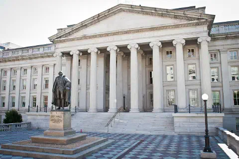 The United States Treasury, Washington, D.C.