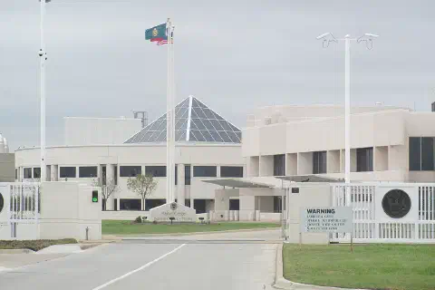 The Bureau of Engraving and Printing facility in Fort Worth, Texas, April 2013.