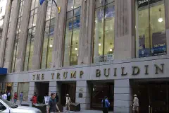 The Trump Building, a 70-story skyscraper in New York City.