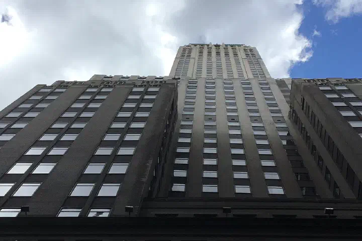 40 Wall Street in April 2022