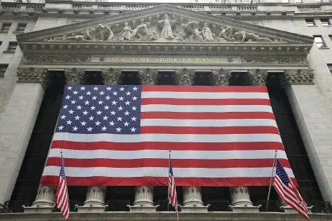 The New York Stock Exchange.