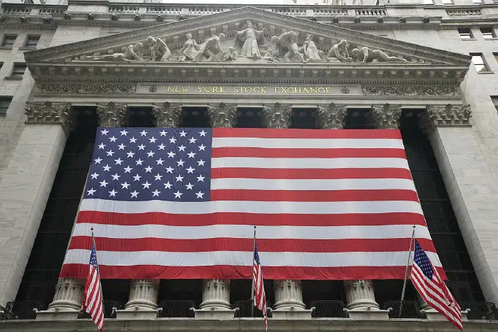 The New York Stock Exchange.